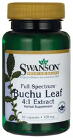 Swanson Full Spectrum® Buchu Leaf 4:1 Extract (100 mg,  60 Capsules)