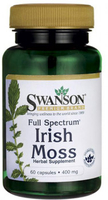 Swanson Full Spectrum® Irish Moss (400 mg,  60 Capsules)