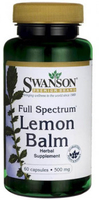 Swanson Full Spectrum® Lemon Balm (500 mg,  60 Capsules)