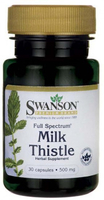 Swanson Full Spectrum® Milk Thistle (500 mg,  30 Capsules)