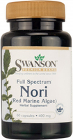 Swanson Full Spectrum Nori,  Red Marine Algae (400 mg,  60 Capsules)