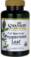 Swanson Full Spectrum® Peppermint Leaf (400 mg,  120 Capsules)