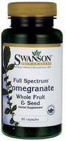 Swanson Full Spectrum®,  Pomegranate Whole Fruit & Seed (60 Capsules)