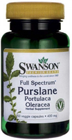 Swanson Full Spectrum® Purslane,  Portulaca Oleracea (400 mg,  60 Vegetarian Capsules)