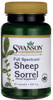 Swanson Full Spectrum® Sheep Sorrel (400 mg,  60 Capsules)