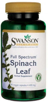 Swanson Full Spectrum® Spinach Leaf (400 mg,  90 Vegetarian Capsules)