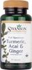Swanson Full Spectrum®,  Turmeric,  Acai & Ginger (60 Capsules)