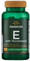 Swanson Full Spectrum® Vitamin E with Tocotrienols (100 IU,  60 Softgels)