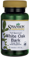 Swanson Full Spectrum® White Oak Bark,  Inner Bark (400 mg,  60 Capsules)