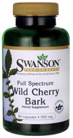 Swanson Full Spectrum® Wild Cherry Bark (500 mg,  90 Capsules)