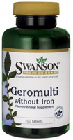 Swanson Geromulti without Iron (100 Tablets)