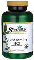 Swanson Glucosamine HCI (1500 mg,  100 Tablets)