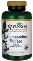 Swanson Glucosamine Sulfate 2KCl (500 mg,  250 Capsules)