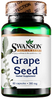 Swanson Grape Seed (380 mg,  60 Capsules)