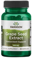 Swanson Grape Seed Extract (200 mg,  60 Capsules)