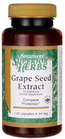 Swanson Grape Seed Extract (50 mg,  120 Capsules)
