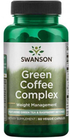 Swanson Green Coffee Complex (Featuring Green Tea & Raspberry Ketones,  60 Vegetarian Capsules)