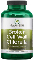 Swanson Green Foods Formula,  Broken Cell Wall Chlorella (500 mg,  360 Tablets)