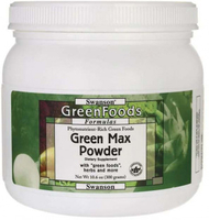Swanson Green Max Powder (with Green Foods,  Herbs & more,  300 g)