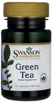Swanson Green Tea (500 mg,  30 Capsules)