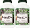 Swanson GreenFoods Green Max ((2 Bottles),  360 Capsules)