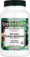 Swanson GreenFoods Wild Crafted Hydrilla Verticillata (500 mg,  120 Capsules)