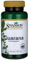 Swanson Guarana (500 mg,  100 Capsules)