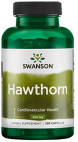 Swanson Hawthorn (500 mg,  120 Capsules)
