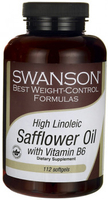 Swanson High Linoleic Safflower Oil with Vitamin B6 (112 Softgels)