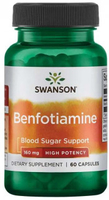 Swanson High Potency Benfotiamine (160 mg,  60 Capsules)