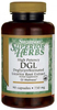 Swanson High Potency,  DGL Deglycyrrhizinated Licorice Root Extract (750 mg,  90 Capsules)