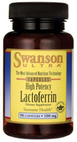 Swanson High Potency Lactoferrin (100 mg,  90 Capsules)