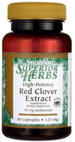Swanson High-Potency Red Clover Extract (125 mg,  60 Capsules)