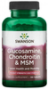 Swanson Highest Strength Glucosamine,  Chondroitin & MSM (3-in-1 Formula,  120 Tablets)