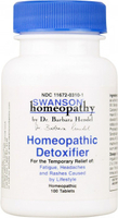 Swanson Homeopathic Detoxifier (100 Tablets)