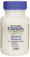 Swanson Homeopathic Earache Formula (100 Tablets)
