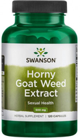 Swanson Horny Goat Weed Extract (500 mg,  120 Capsules)