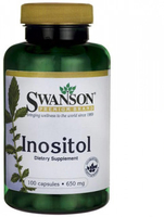 Swanson Inositol (650 mg,  100 Capsules)