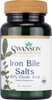 Swanson Iron Bile Salts 40% Cholic Acid (60 Capsules)