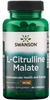 Swanson L-Citrulline Malate (750 mg,  60 Capsules)