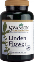 Swanson Linden Flower (500 mg,  180 Capsules)