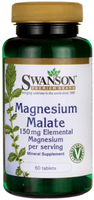Swanson Magnesium Malate (150 mg,  60 Tablets)