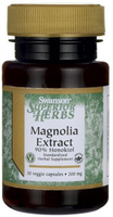 Swanson Magnolia Extract,  90% Honokiol (200 mg,  30 Vegetarian Capsules)