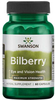 Swanson Maximum Strength Bilberry (250 mg,  60 Capsules)