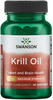 Swanson Maximum Strength Krill Oil (1 g,  30 Softgels)