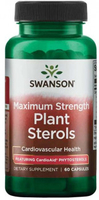 Swanson Maximum Strength Plant Sterols (Featuring CardioAid Phytosterols,  60 Capsules)