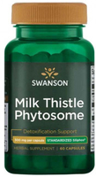 Swanson Milk Thistle Phytosome,  Standardised Siliphos® (300 mg,  60 Capsules)