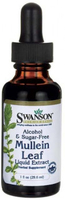 Swanson Mullein Leaf Liquid Extract (Alcohol & Sugar-Free,  29.6 ml)