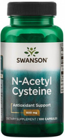 Swanson N-Acetyl Cysteine (600 mg,  100 Capsules)
