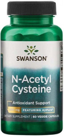 Swanson N-Acetyl L-Cysteine Featuring AjiPure (600 mg,  60 Vegetarian Capsules)